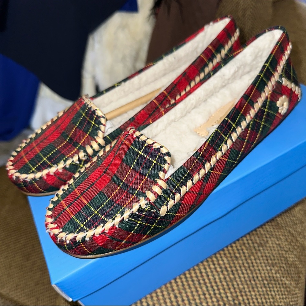 Jack Rogers, Tartan Plaid. Love these, but never worn. New without box.
